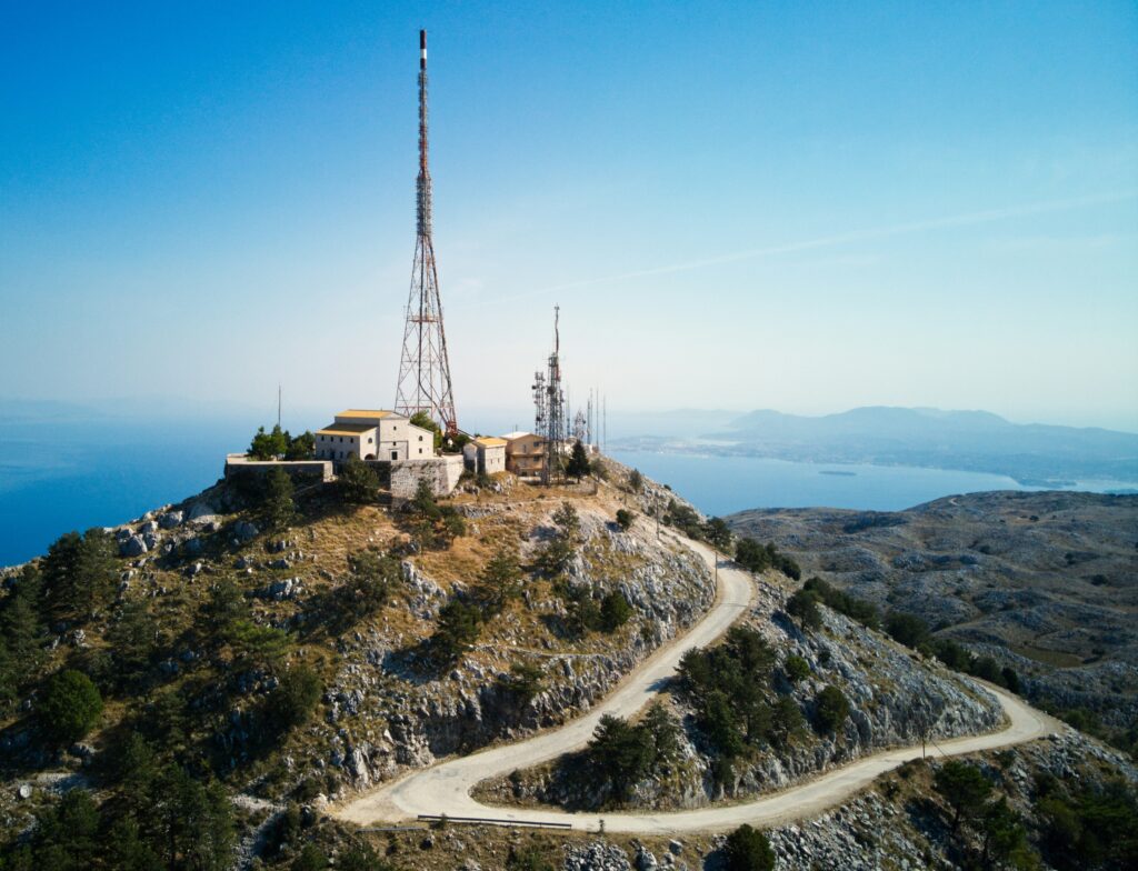 Mount Pantokrator North Corfu